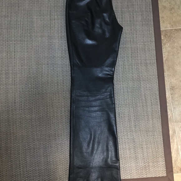 🖤Beautiful Danier Leather Black Pants - Picture 9 of 12